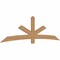 Ekena Millwork Alberta Timber Gable Bracket, Western Red Cedar, 108"W x 31 1/2"H x 1 1/2"D x 5 1/2"F, 7/12 Pitch GBW108X31X0206ALB00SWR - alternate 3